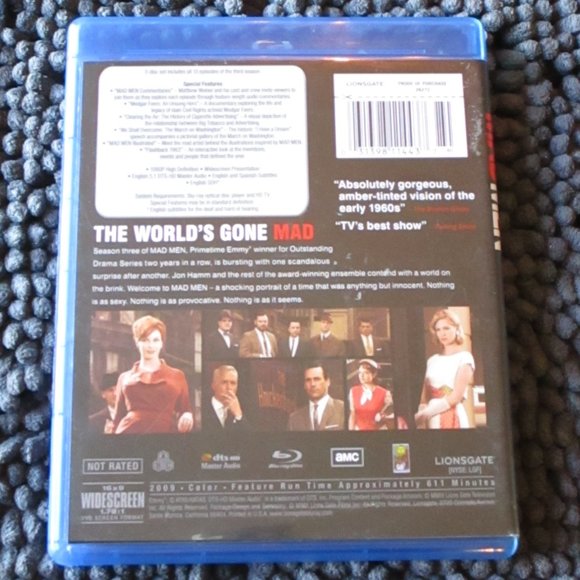 Mad Men Season Three Blu-ray - Picture 4 of 4